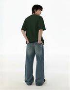 Bottel Green Regular Fit T-Shirt