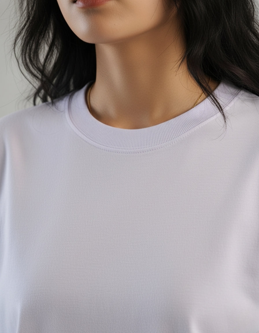 Lavender Regular Fit T-Shirt