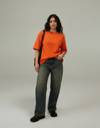 Orange Regular Fit T-Shirt