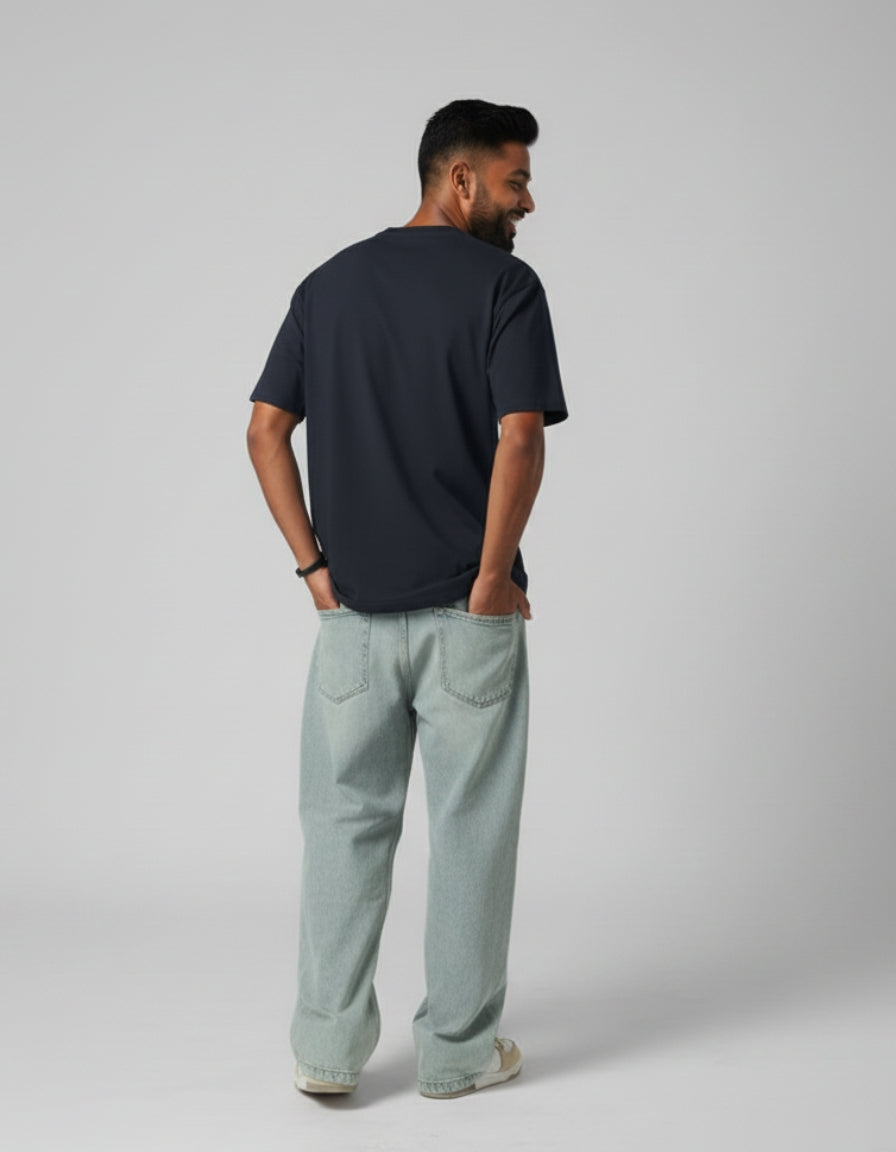 Nevy Blue Regular Fit T-Shirt