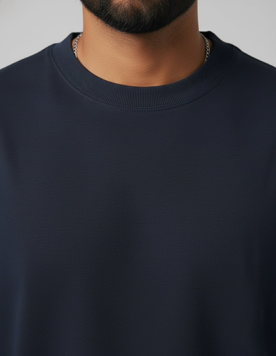 Nevy Blue Regular Fit T-Shirt