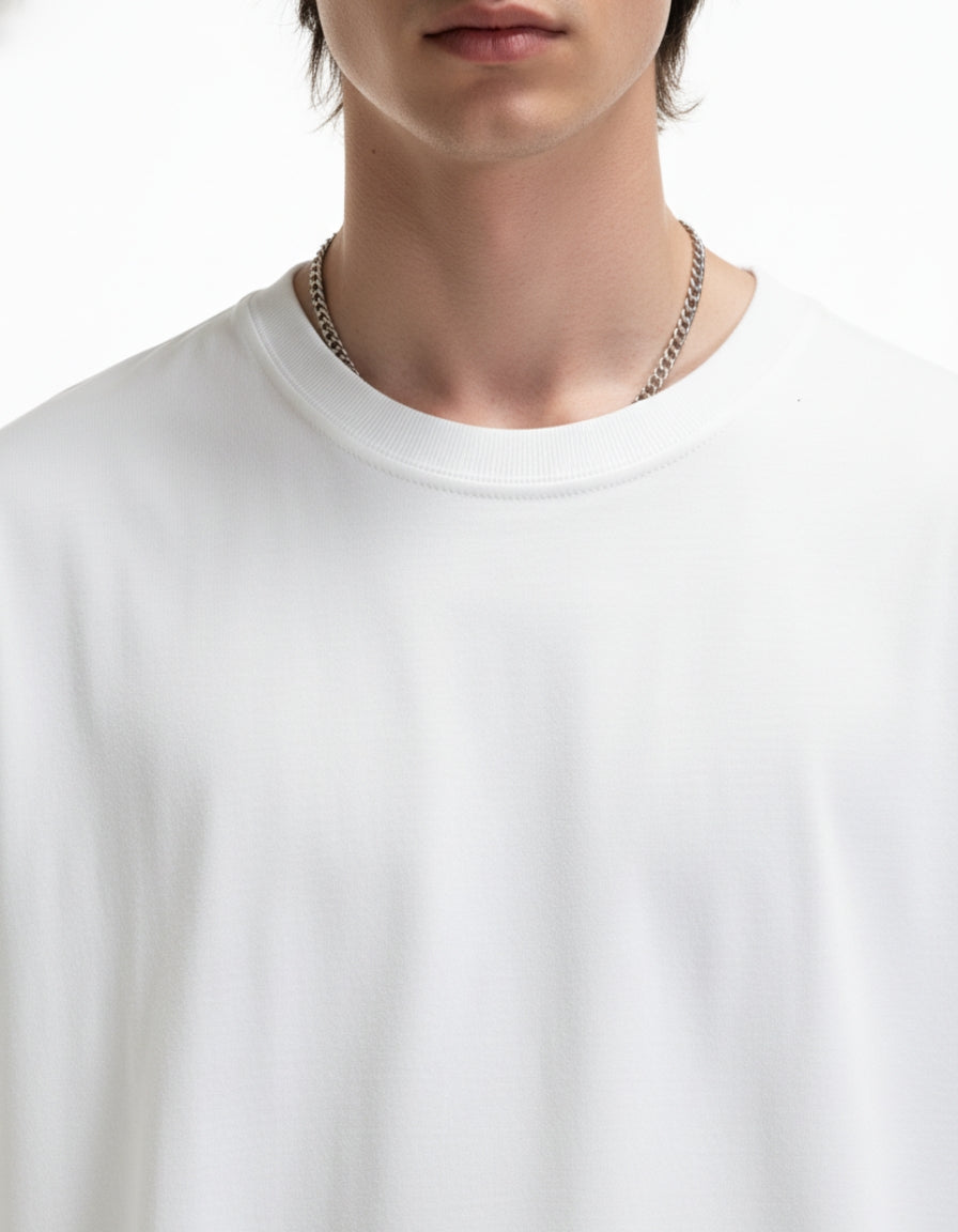 White Regular Fit T-Shirt