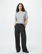 Grey Melange Regular Fit T-Shirt