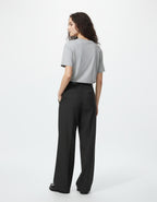 Grey Melange Regular Fit T-Shirt